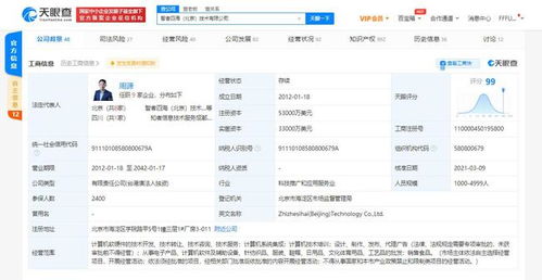 關聯公司注冊資本增至5.3億美元，增幅約10.4%，彰顯網絡技術服務領域強勁增長動能